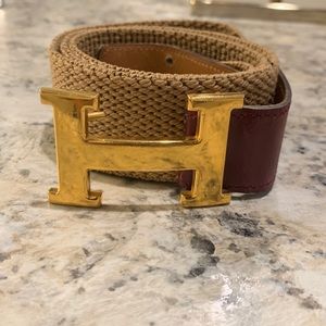 Authentic vintage Hermès Constance belt